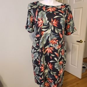 Karen Scott Boat Neck Dress